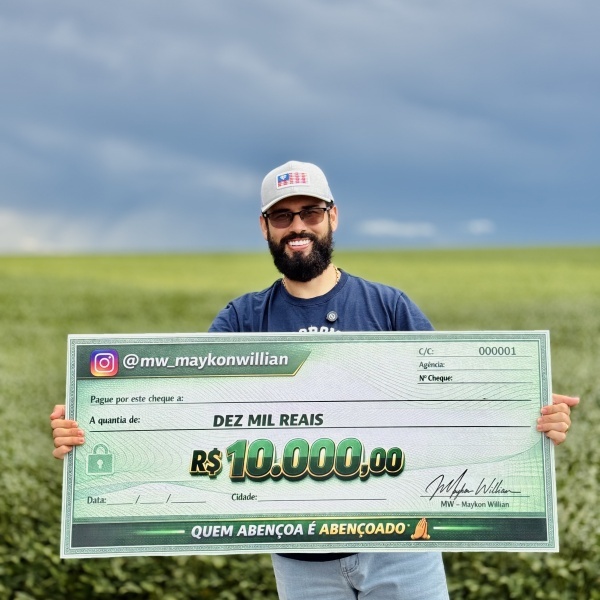 R$10.000,00 NA SUA CONTA